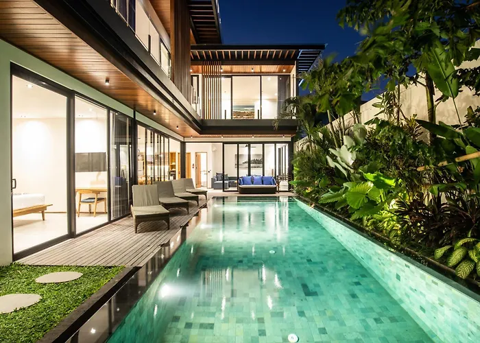 Seaside Serenity 5Br Villa, New, Canggu Bliss