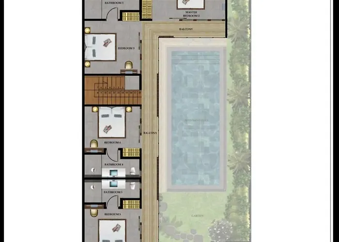 Seaside Serenity 5Br Villa, New, Canggu Bliss Canggu
